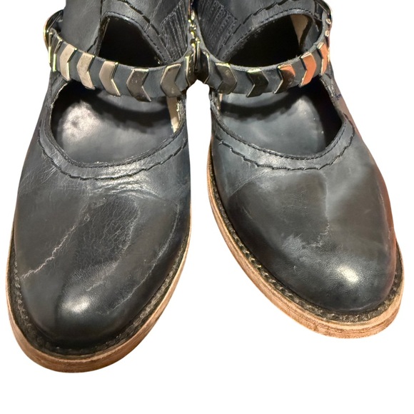 Freebird by Steven blade leather moto buckle booties - Picture 4 of 11